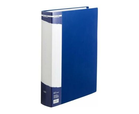 Папка с файлами Buromax 100 files А4 (in case), blue (BM.3633-02)