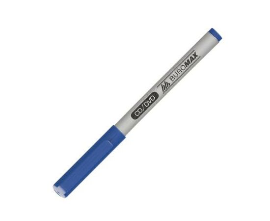 Маркер Buromax CD/DVD "JOBMAX", blue, 0.6мм (BM.8701-02)