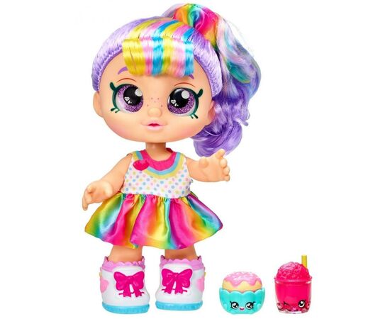 Кукла Kindi Kids Рэйнбоу Кейт SNACK TIME FRIENDS (50023)