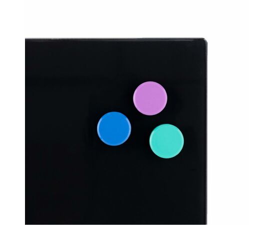 Офисная доска Axent стеклянная магнитно-маркерная 45х45 см, черная (9614-01-А), изображение 2 Офисная доска Axent стеклянная магнитно-маркерная 45х45 см, черная (9614-01-А), изображение 2