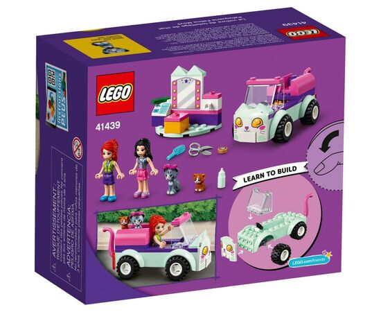 Конструктор LEGO Friends Авто парикмахера для кошек 60 деталей (41439), изображение 9 Конструктор LEGO Friends Авто парикмахера для кошек 60 деталей (41439), изображение 9