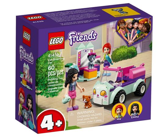 Конструктор LEGO Friends Авто парикмахера для кошек 60 деталей (41439)