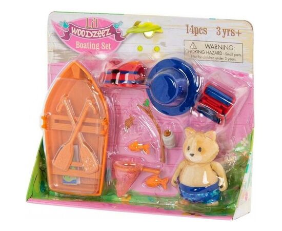 Игровой набор Li'l Woodzeez Рыбалка (WZ6536Z), изображение 2 Игровой набор Li'l Woodzeez Рыбалка (WZ6536Z), изображение 2