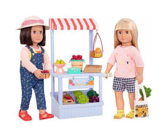 Игровой набор Our Generation Продуктовый лоток (BD37972Z), изображение 2 Игровой набор Our Generation Продуктовый лоток (BD37972Z), изображение 2