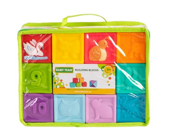 Кубики Baby Team Кубики розвиваючі (8870)
