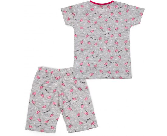 Пижама Breeze с фламинго (15778-146G-gray), изображение 4