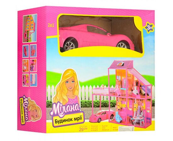 Игровой набор Bambi Домик для кукол My Lovely Villa (6981), изображение 4 Игровой набор Bambi Домик для кукол My Lovely Villa (6981), изображение 4