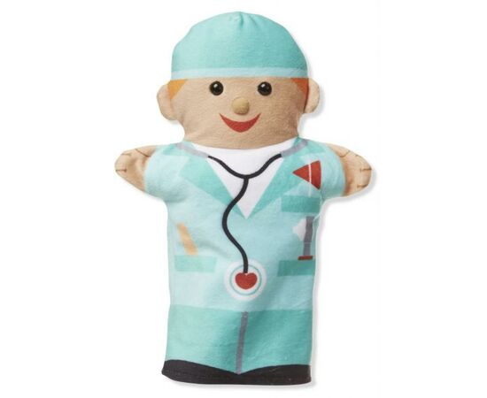 Игровой набор Melissa&Doug Кукольный театр Веселые помощники, 4 штуки (MD9086), изображение 3 Игровой набор Melissa&Doug Кукольный театр Веселые помощники, 4 штуки (MD9086), изображение 3