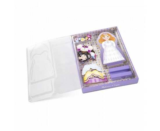 Игровой набор Melissa&Doug Магнитная одевалка Короны и платья (MD9312), изображение 2 Игровой набор Melissa&Doug Магнитная одевалка Короны и платья (MD9312), изображение 2