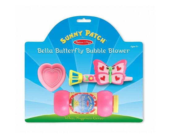 Ігровий набір Melissa&Doug Мильні бульбашки в блістері Метелик Белла (MD6130)
