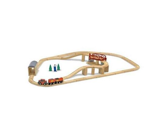 Залізниця Melissa&Doug Железная дорога (MD704)