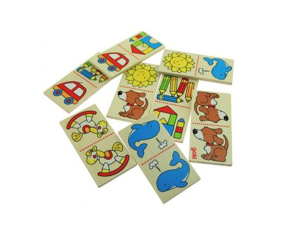 Настольная игра Goki Мое первое домино (56696), изображение 2