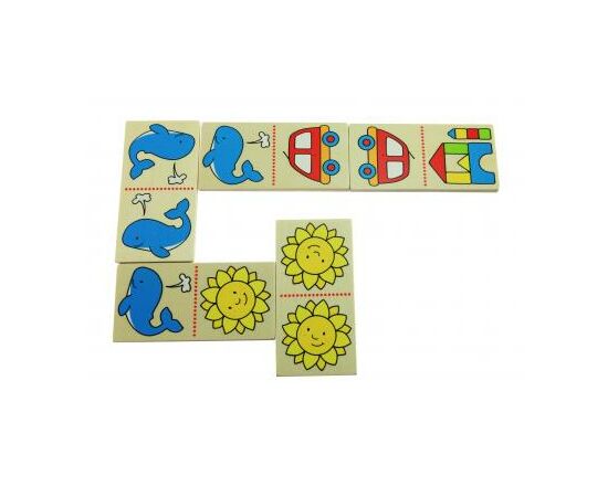 Настольная игра Goki Мое первое домино (56696), изображение 3