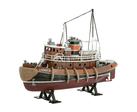 Сборная модель Revell Портовый буксир 1:108 (4009803652078), изображение 2 Сборная модель Revell Портовый буксир 1:108 (4009803652078), изображение 2