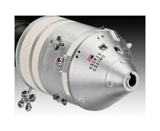 Сборная модель Revell Модули Колумбия и Орел миссии Аполлон 11 уровень 3, 1:96 (RVL-03700), изображение 4 Сборная модель Revell Модули Колумбия и Орел миссии Аполлон 11 уровень 3, 1:96 (RVL-03700), изображение 4