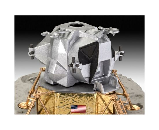 Сборная модель Revell Модули Колумбия и Орел миссии Аполлон 11 уровень 3, 1:96 (RVL-03700), изображение 6 Сборная модель Revell Модули Колумбия и Орел миссии Аполлон 11 уровень 3, 1:96 (RVL-03700), изображение 6