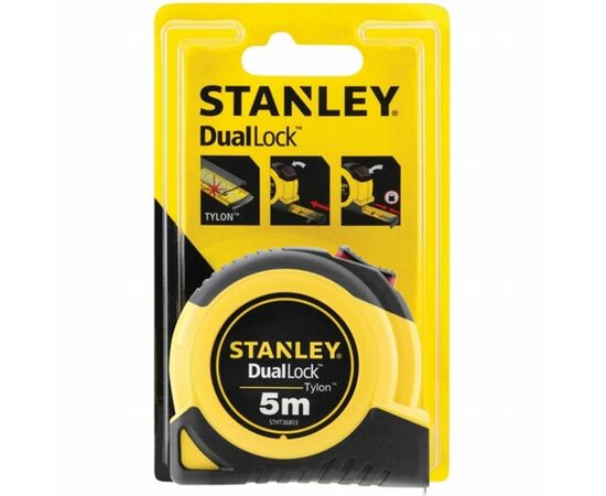 Рулетка Stanley Tylon Dual Lock, 5м х 19мм (STHT36803-0), зображення 3 Рулетка Stanley Tylon Dual Lock, 5м х 19мм (STHT36803-0), зображення 3