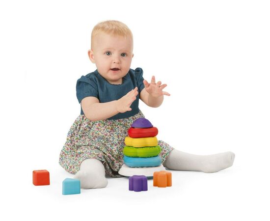 Развивающая игрушка Chicco Ring Tower (09372.00), изображение 7 Развивающая игрушка Chicco Ring Tower (09372.00), изображение 7