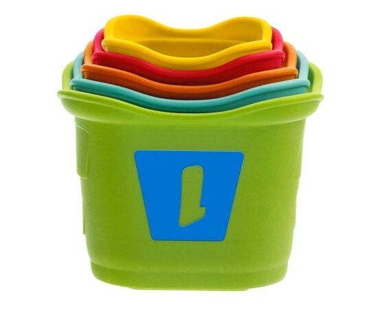 Развивающая игрушка Chicco Пирамидка Stacking Cups 2в1 (09373.00), изображение 2 Развивающая игрушка Chicco Пирамидка Stacking Cups 2в1 (09373.00), изображение 2