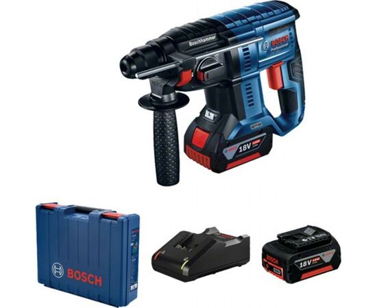 Перфоратор Bosch Professional GBH 180-LI, 1x4.0 Ач (0.611.911.122), изображение 2 Перфоратор Bosch Professional GBH 180-LI, 1x4.0 Ач (0.611.911.122), изображение 2