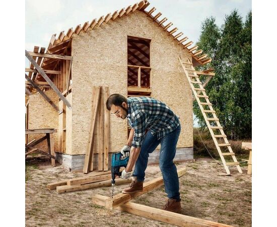 Перфоратор Bosch Professional GBH 180-LI, 1x4.0 Ач (0.611.911.122), изображение 3 Перфоратор Bosch Professional GBH 180-LI, 1x4.0 Ач (0.611.911.122), изображение 3