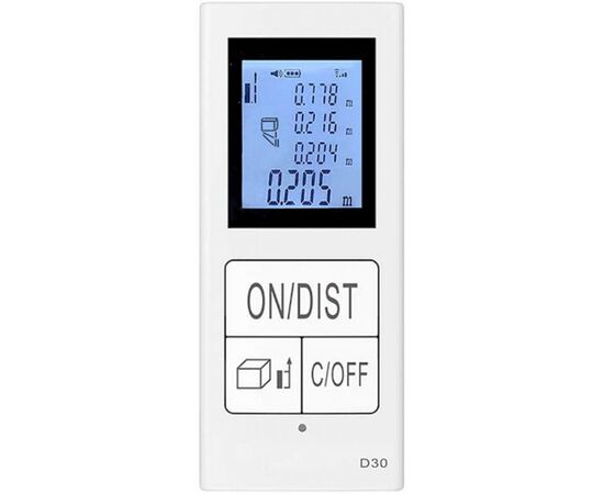 Дальномер Protester лазерный 30м mini D30 (D30), изображение 2 Дальномер Protester лазерный 30м mini D30 (D30), изображение 2