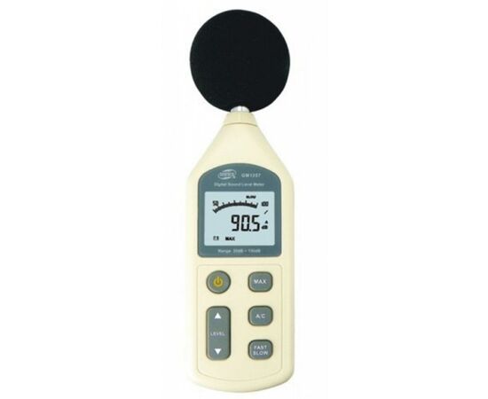 Измеритель уровня шума Benetech 30-130 дБ (GM1357), изображение 2 Измеритель уровня шума Benetech 30-130 дБ (GM1357), изображение 2