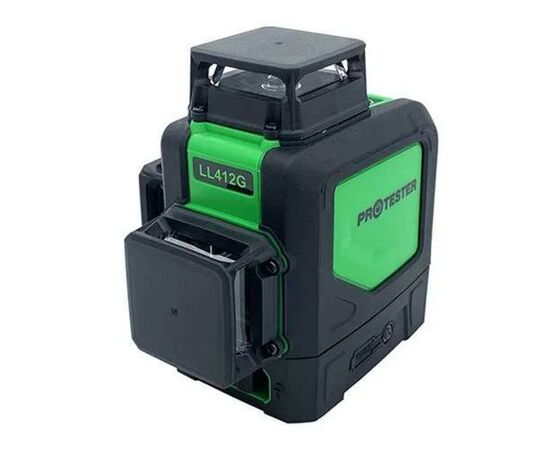 Лазерный нивелир Protester 3x360° H360/2xV360, зеленый луч (LL412G), изображение 2 Лазерный нивелир Protester 3x360° H360/2xV360, зеленый луч (LL412G), изображение 2