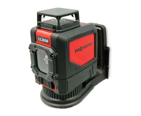 Лазерный нивелир Protester H360°/1V красный луч (LL305R), изображение 2 Лазерный нивелир Protester H360°/1V красный луч (LL305R), изображение 2
