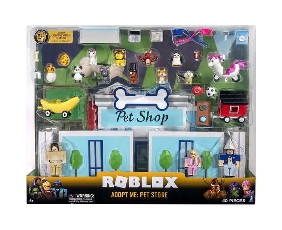 Фигурка для геймеров Jazwares Roblox Deluxe Playset Adopt Me Pet Store W6 (ROG0177), изображение 5 Фигурка для геймеров Jazwares Roblox Deluxe Playset Adopt Me Pet Store W6 (ROG0177), изображение 5