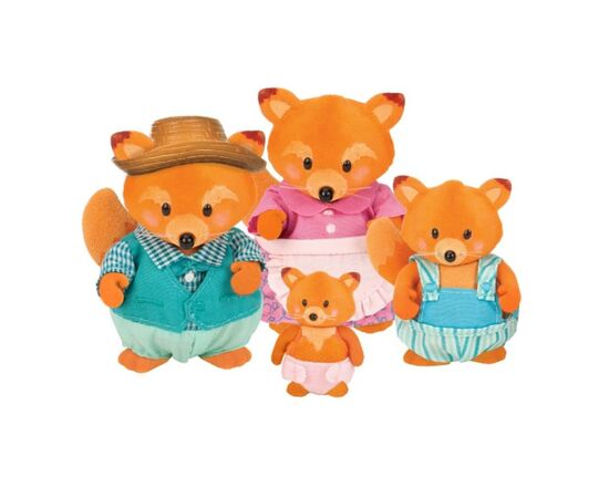 Фігурка Li'l Woodzeez Сім'я Лисичок (6483)