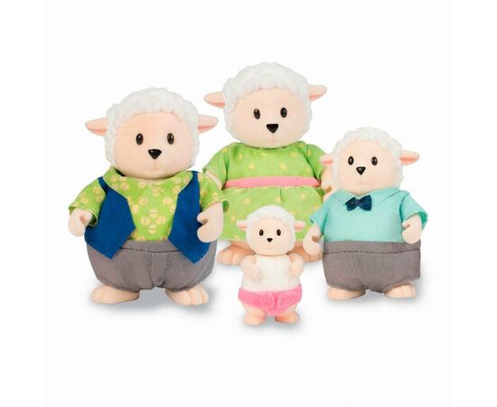 Фигурка Li'l Woodzeez Семья овечек (6159Z), изображение 2 Фигурка Li'l Woodzeez Семья овечек (6159Z), изображение 2
