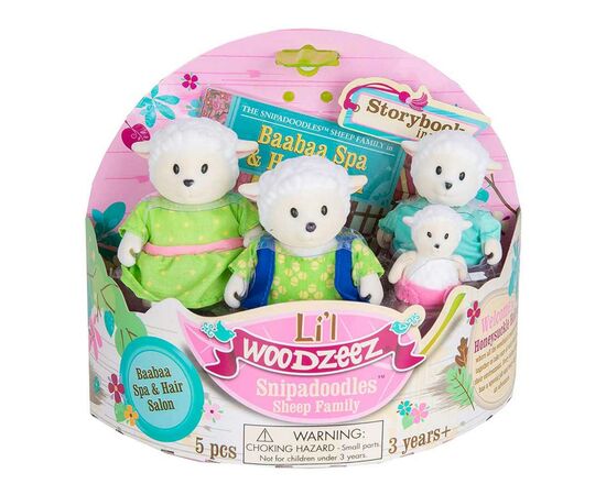 Фигурка Li'l Woodzeez Семья овечек (6159Z), изображение 5 Фигурка Li'l Woodzeez Семья овечек (6159Z), изображение 5
