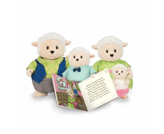 Фігурка Li'l Woodzeez Сім'я овечок (6159Z)