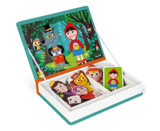 Розвиваюча іграшка Janod Магнитна книга Казки (J02588), зображення 3 Розвиваюча іграшка Janod Магнитна книга Казки (J02588), зображення 3