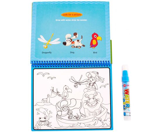 Развивающая игрушка Baby Team Книжечка-раскраска водная Зоопарк (9030_зоопарк), изображение 6 Развивающая игрушка Baby Team Книжечка-раскраска водная Зоопарк (9030_зоопарк), изображение 6