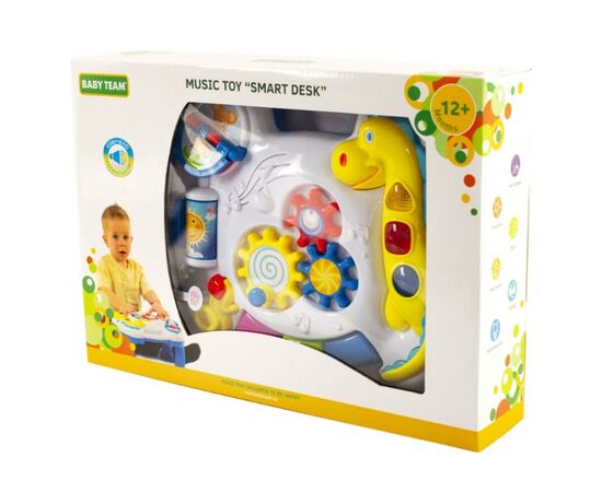 Развивающая игрушка Baby Team Столик музыкальный (8638), изображение 4 Развивающая игрушка Baby Team Столик музыкальный (8638), изображение 4
