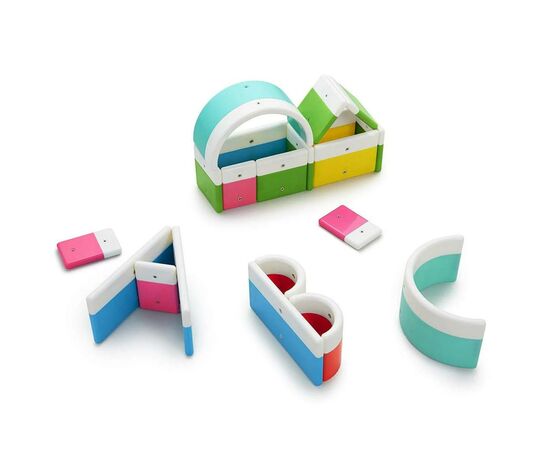 Развивающая игрушка Kid O магнитная Азбука в наборе 20 блоков (10454), изображение 2 Развивающая игрушка Kid O магнитная Азбука в наборе 20 блоков (10454), изображение 2