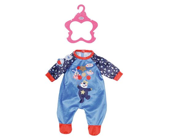 Аксессуар к кукле Zapf Baby Born Праздничный комбинезон Синий (831090-2), изображение 2 Аксессуар к кукле Zapf Baby Born Праздничный комбинезон Синий (831090-2), изображение 2