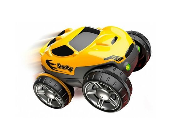 Автотрек Smoby Машинка Флекстрим Желтая (180907WEB)