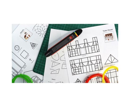 3D - ручка Polaroid PLAY +PLA Filament 3x15g (3*5m) (PL-2005-00), изображение 8 3D - ручка Polaroid PLAY +PLA Filament 3x15g (3*5m) (PL-2005-00), изображение 8