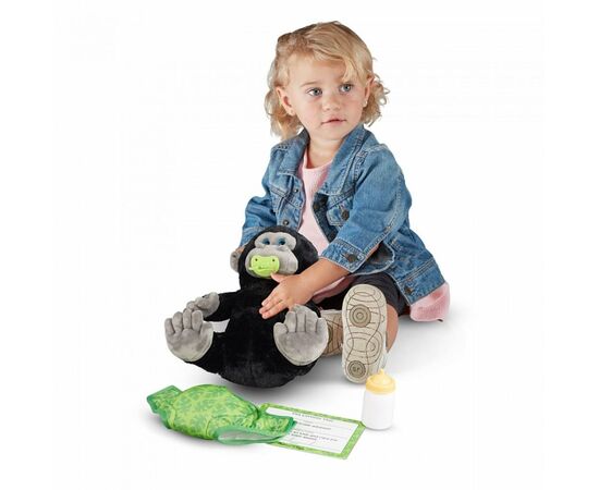 Мягкая игрушка Melissa&Doug Плюшевый малыш-обезьянка (MD30451), изображение 3 Мягкая игрушка Melissa&Doug Плюшевый малыш-обезьянка (MD30451), изображение 3