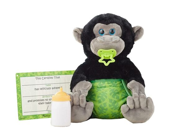 М'яка іграшка Melissa&Doug Плюшевий малюк-мавпеня (MD30451)