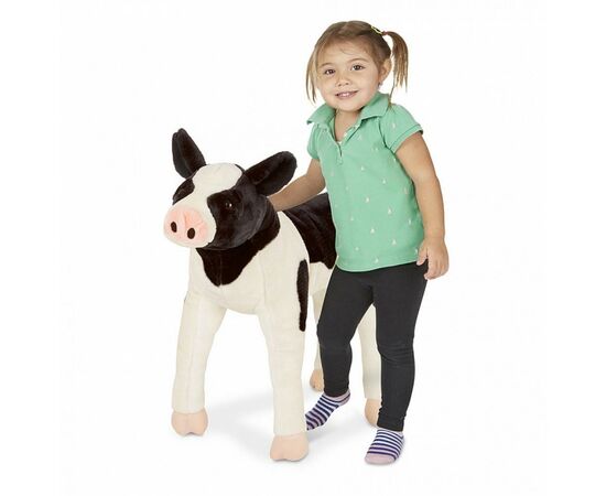 Мягкая игрушка Melissa&Doug Плюшевый бычок (MD18842), изображение 2 Мягкая игрушка Melissa&Doug Плюшевый бычок (MD18842), изображение 2