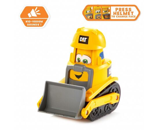Спецтехника Funrise Веселые строители САТ Бульдозер, 14 см (82447), изображение 2 Спецтехника Funrise Веселые строители САТ Бульдозер, 14 см (82447), изображение 2