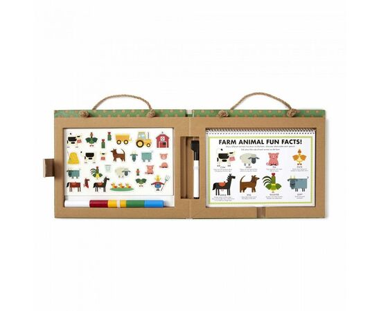 Развивающая игрушка Melissa&Doug Магнитный набор планшет Ферма (MD31325), изображение 3
