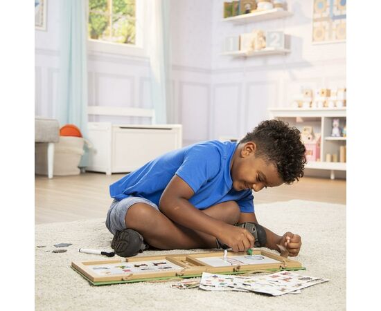 Развивающая игрушка Melissa&Doug Магнитный набор планшет Ферма (MD31325), изображение 6