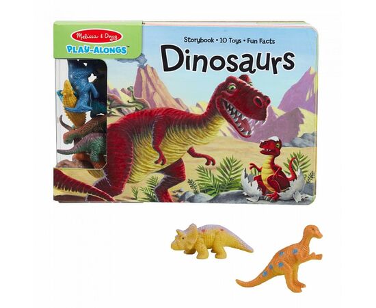 Развивающая игрушка Melissa&Doug книга фигурками динозавров (MD31284), изображение 2 Развивающая игрушка Melissa&Doug книга фигурками динозавров (MD31284), изображение 2