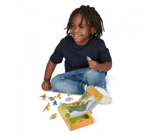 Развивающая игрушка Melissa&Doug книга фигурками динозавров (MD31284), изображение 4 Развивающая игрушка Melissa&Doug книга фигурками динозавров (MD31284), изображение 4