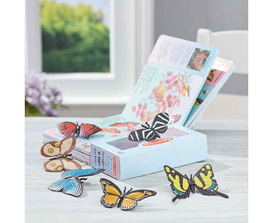 Развивающая игрушка Melissa&Doug книга с фигурками бабочек (MD31281), изображение 4 Развивающая игрушка Melissa&Doug книга с фигурками бабочек (MD31281), изображение 4